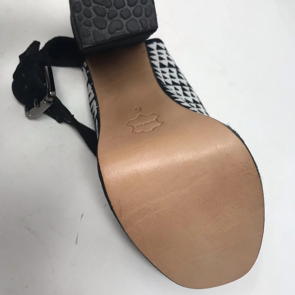 Manaola black wedge heels new size 6 - Picture 6 of 8